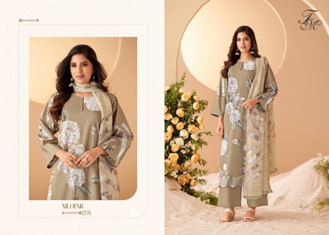Nilofar By T And M Pure Organza Silk Printed Salwar Kameez Wholesale Price In Surat